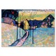 נוף חורפי - Wassily Kandinsky