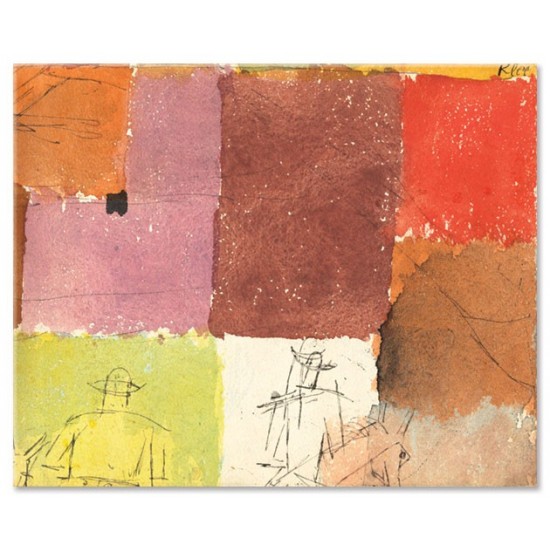 קומפוזיציה עם דמויות - Paul Klee