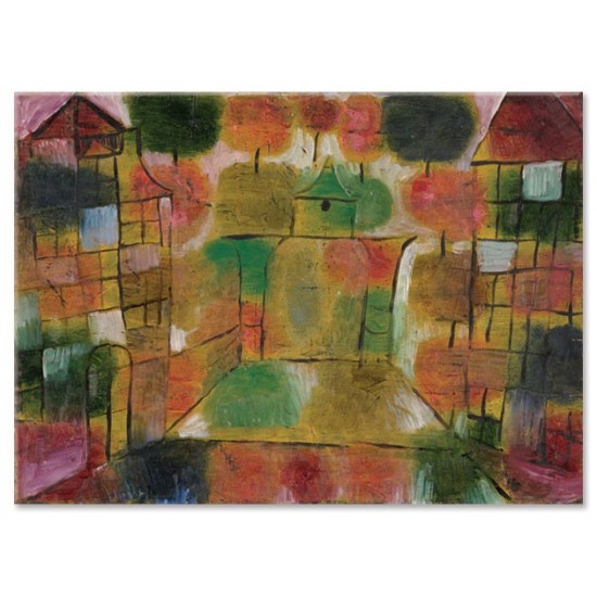 עץ ומקצבי אדריכלות - Paul Klee