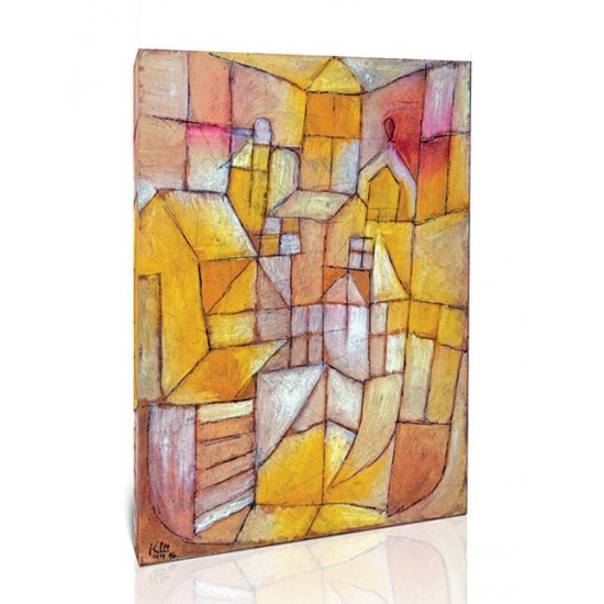 חלונות וגגות - Paul Klee