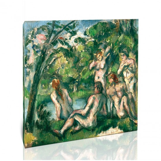 רוחצים - Paul Cézanne