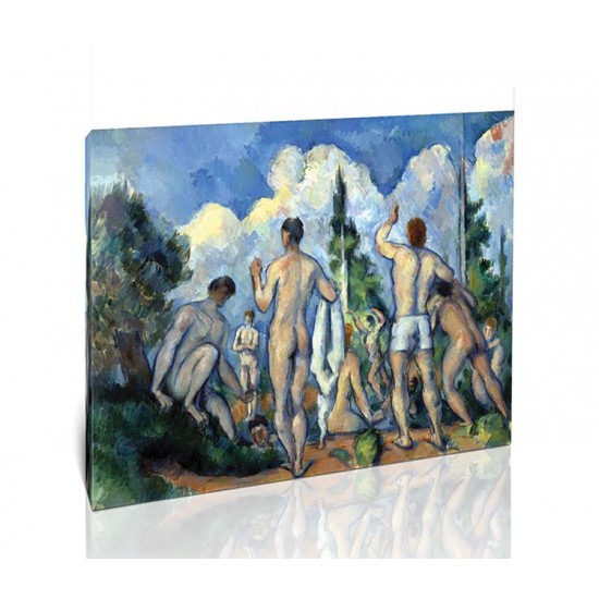 רוחצים - Paul Cézanne