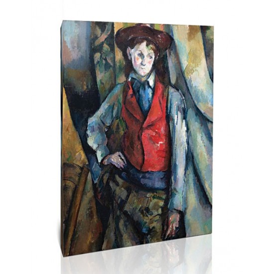 ילד בוסט אדום - Paul Cézanne