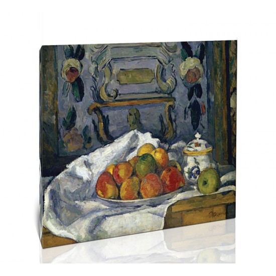 קערה עם תפוחים - Paul Cézanne