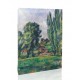 נוף עם עצי צפצפה - Paul Cézanne