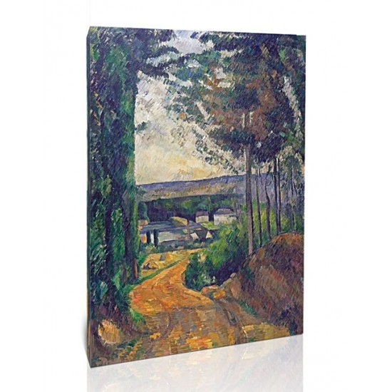 דרך מובילה לאגם - Paul Cézanne