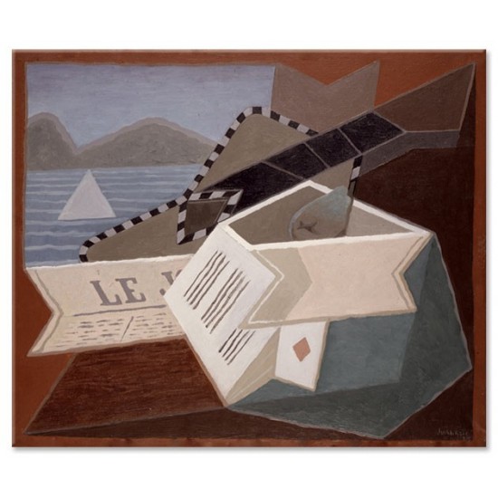 גיטרה מול הים - Juan Gris