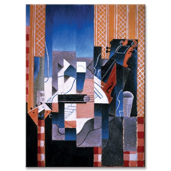 כינור וגיטרה - Juan Gris