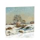 נוף מושלג בדרום נורווד - Camille Pissarro