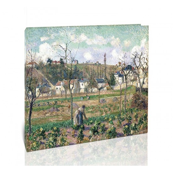 הגן במובויסון, פונטואז - Camille Pissarro