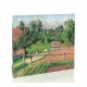 נוף מחלון האמן, ארגני - Camille Pissarro