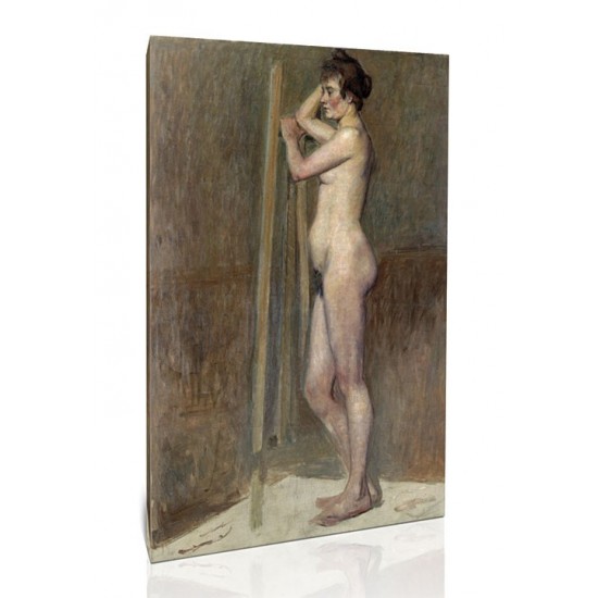 עירום בסטודיו - Henri de Toulouse-Lautrec