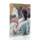 דוגמנית נשענת לאחור - Henri de Toulouse-Lautrec