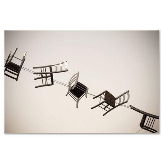 כיסאות מעופפים, תמונת קנבס