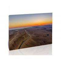 זריחה מעל המכתש הגדול