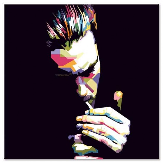 pop art - Smoking Man