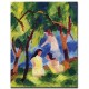 נערות רוחצות - August Macke