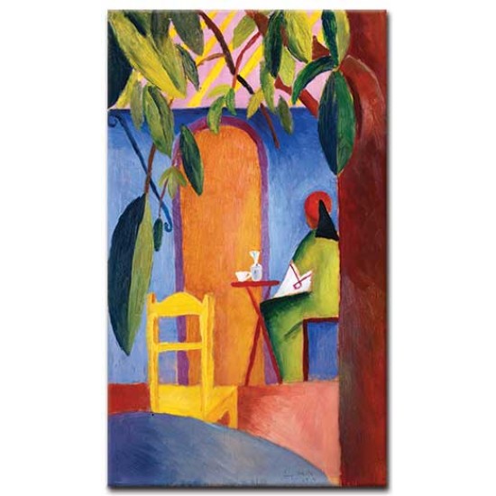 קפה טורקי - August Macke