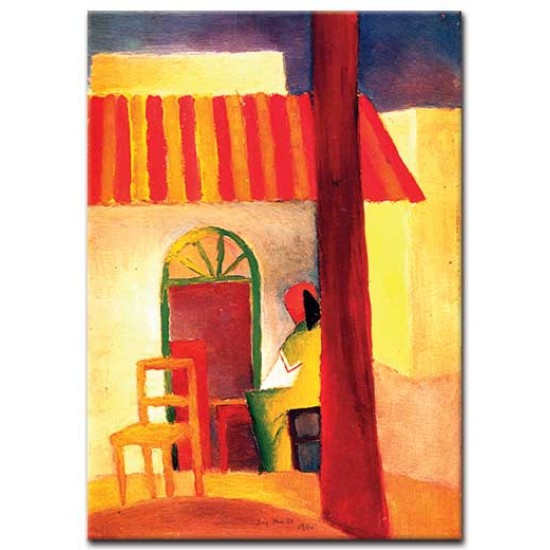 קפה טורקי - August Macke