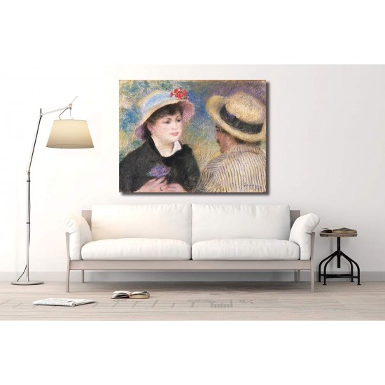 זוג בסירה - August Renoir