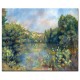נוף מצד האגם - August Renoir