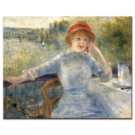 דיוקן של אלפונסין פורניי - August Renoir