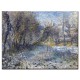 נוף מכוסה בשלג - August Renoir