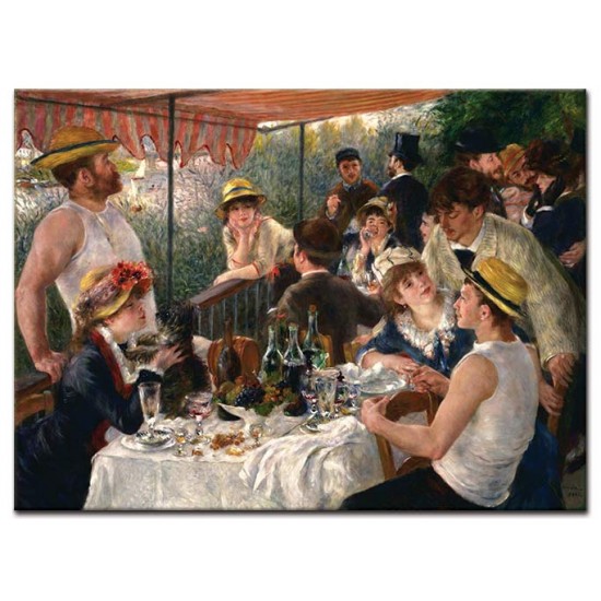 ארוחת בוקר בבית הסירה - August Renoir