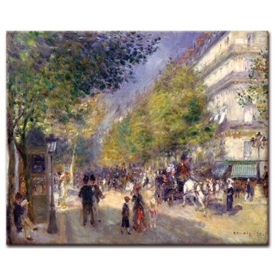 השדרות הגדולות - August Renoir