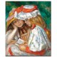 שתי בנות קוראות - August Renoir