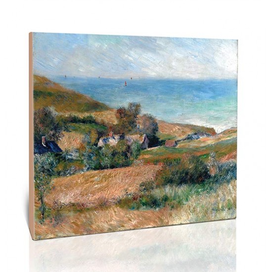 חוף ליד וארגמונט בנורמנדי - August Renoir