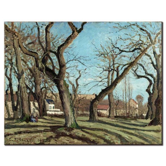 חורשת עצי ערמון, לוביסיין - Camille Pissarro