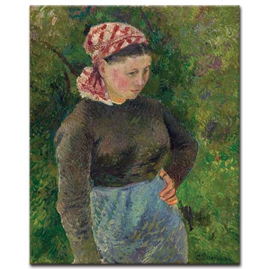 איכרה - Camille Pissarro