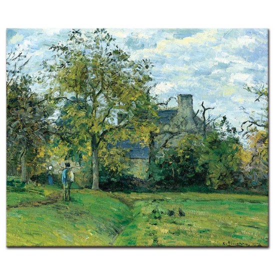 ביתו של פייט במונטפוקו - Camille Pissarro