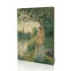 אישה רוחצת בנהר - Camille Pissarro