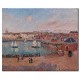 הנמל בדייפ - Camille Pissarro