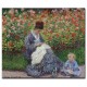 קמיל מונה וילד בגינה - Claude Monet