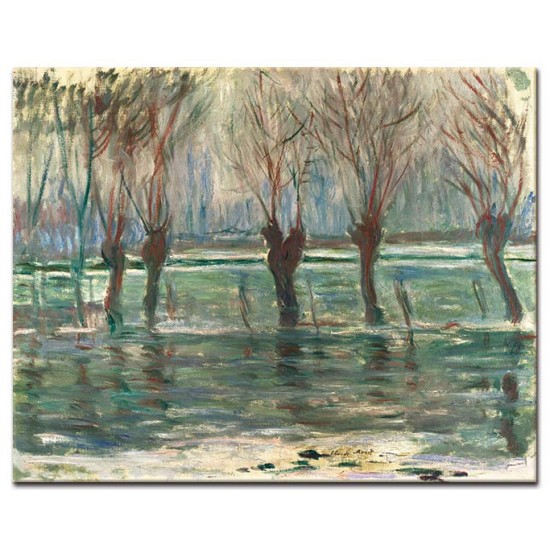 מי שיטפונות - Claude Monet