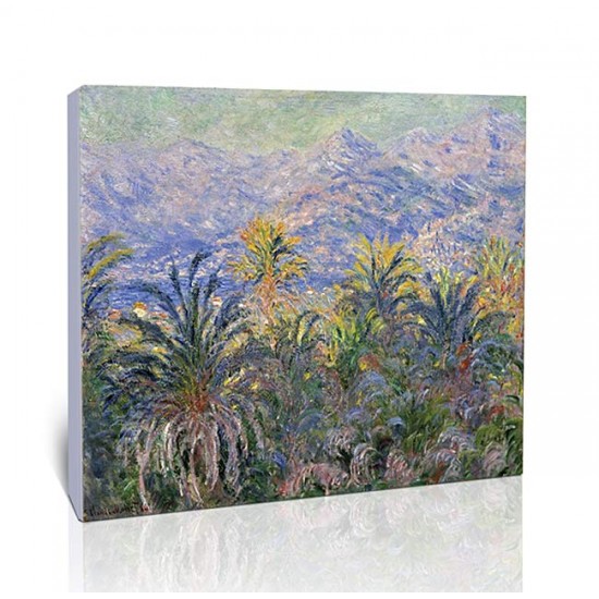 עצי דקל בבורדיגרה - Claude Monet