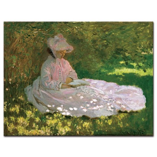 אביב - Claude Monet