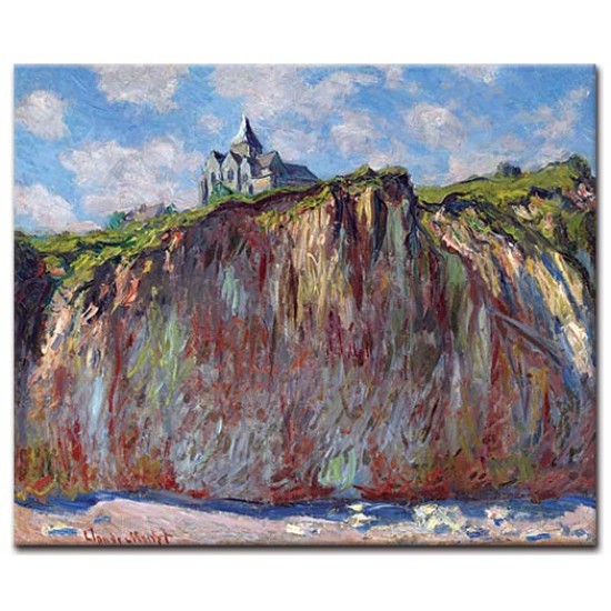 הכנסיה בורנגויל - Claude Monet