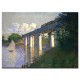 גשר הרכבת בארגנטויל - Claude Monet
