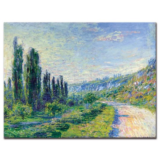 הדרך לוטוויל - Claude Monet