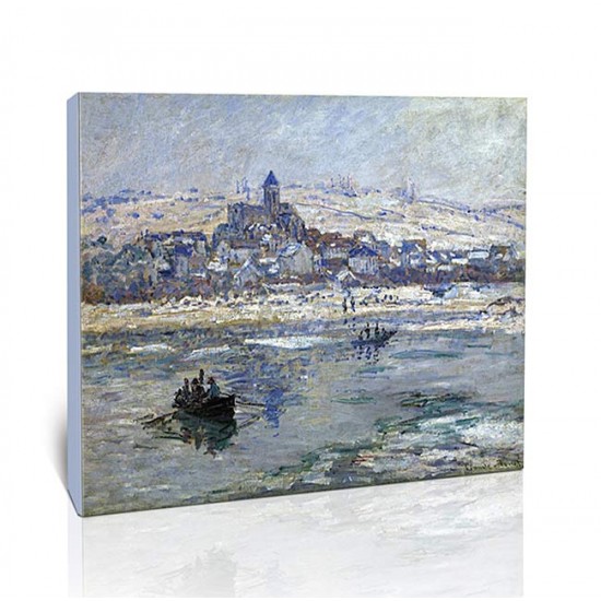 וטוויל בחורף - Claude Monet