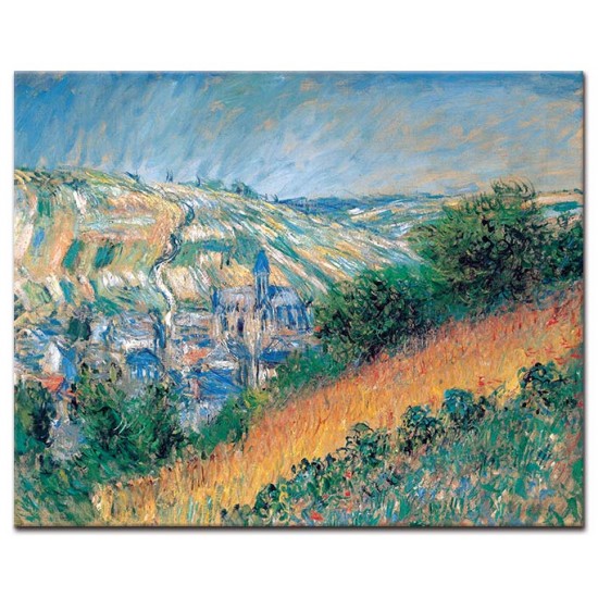 מבט מעל וטוויל - Claude Monet