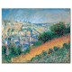 מבט מעל וטוויל - Claude Monet