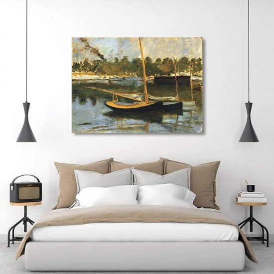 סירות בארגנטויל - Edouard Manet