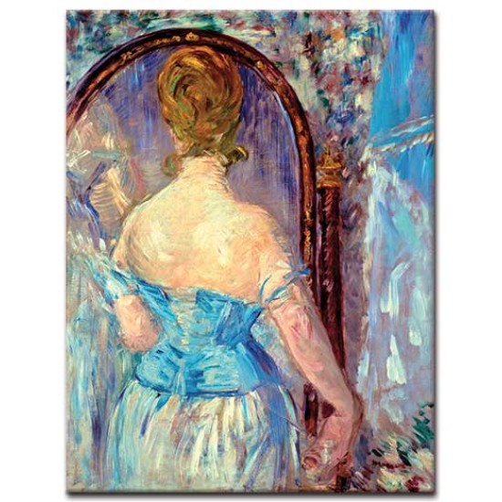 מול המראה - Edouard Manet