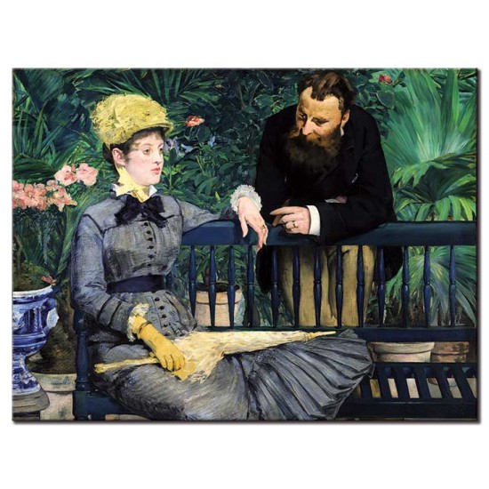 בחממה - Edouard Manet