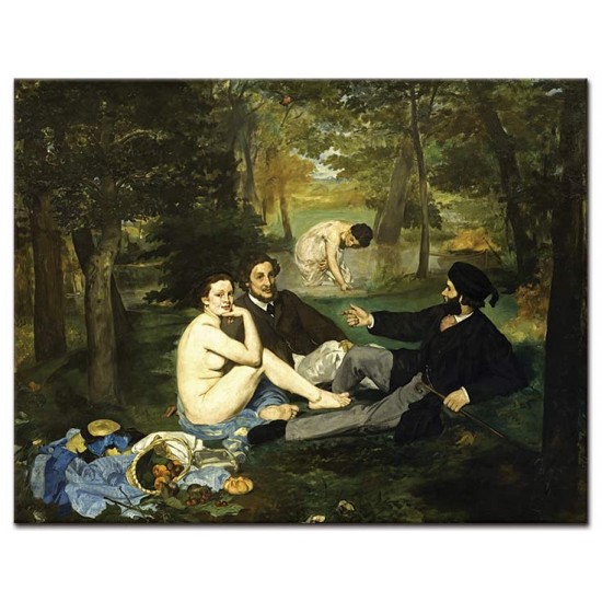 ארוחת צהריים על הדשא - Edouard Manet